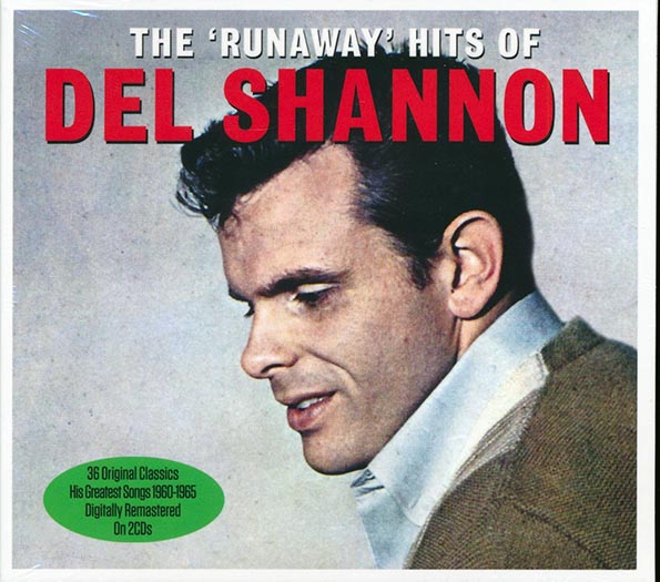 Del Shannon  CD -  The Runaway Hits Of Del Shannon (36 tracks) (2xCD)