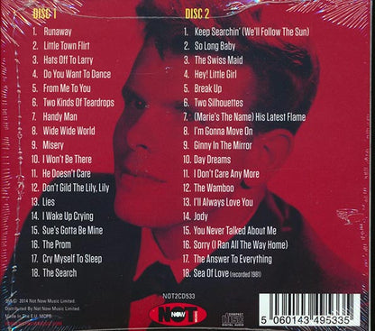 Del Shannon  CD -  The Runaway Hits Of Del Shannon (36 tracks) (2xCD)