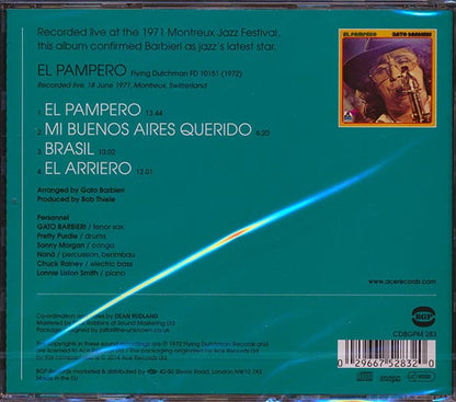 Gato Barbieri  CD -  El Pampero
