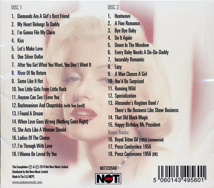 Marilyn Monroe  CD -  Diamonds (36 tracks) (2xCD)