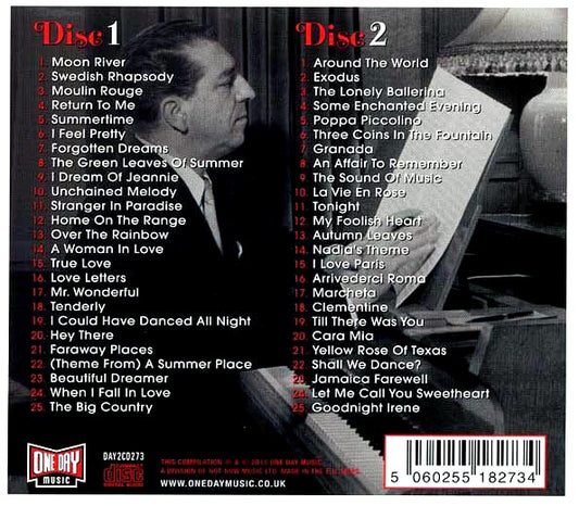 Mantovani  CD -  Moon River (50 tracks) (2xCD) (deluxe 3 fold digipak)