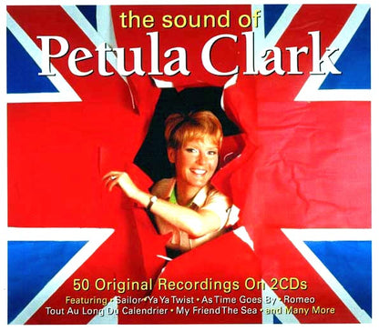 Petula Clark  CD -  The Sound Of Petula Clark (50 tracks) (2xCD) (deluxe 3 fold digipak)