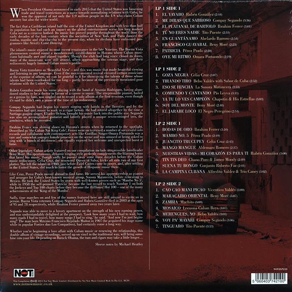 Various  LP -  Music That Inspired Buena Vista Social Club (2xLP) (180g)