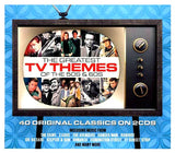 Various  CD -  The Greatest TV Themes Of The 50s & 60s (40 tracks) (2xCD)