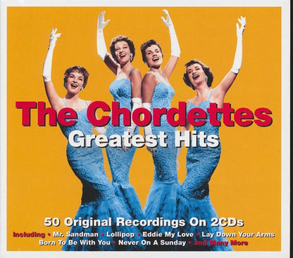 The Chordettes  CD -  Greatest Hits (50 tracks) (2xCD) (deluxe 3 fold digipak)