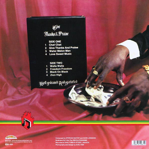 Well Pleased & Satisfied  LP -  Give Thanks & Praise (180g)
