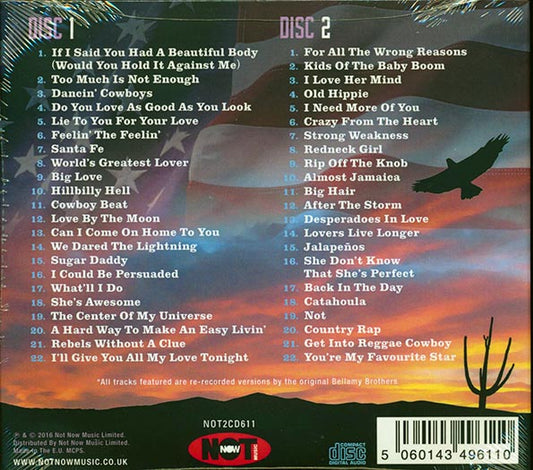 The Bellamy Brothers  CD -  The Sound Of The Bellamy Brothers (44 tracks) (2xCD)