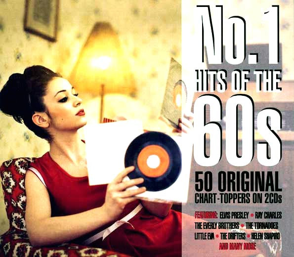 Various  CD -  Number 1 Hits Of The 60s (50 tracks) (2xCD)