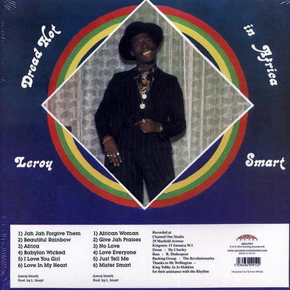 Leroy Smart  LP -  Dread Hot In Africa (ltd. ed.) (180g)