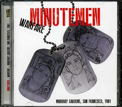 Minutemen  CD -  Warfare: Mabuhay Gardens, San Francisco, 1981