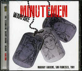 Minutemen  CD -  Warfare: Mabuhay Gardens, San Francisco, 1981