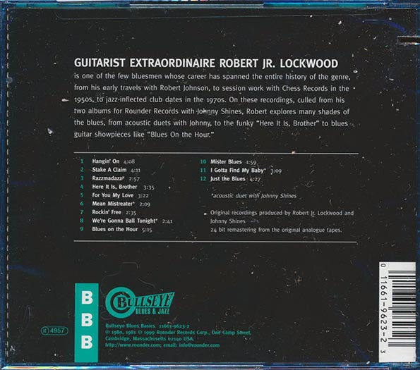 Robert Jr. Lockwood  CD -  Just The Blues