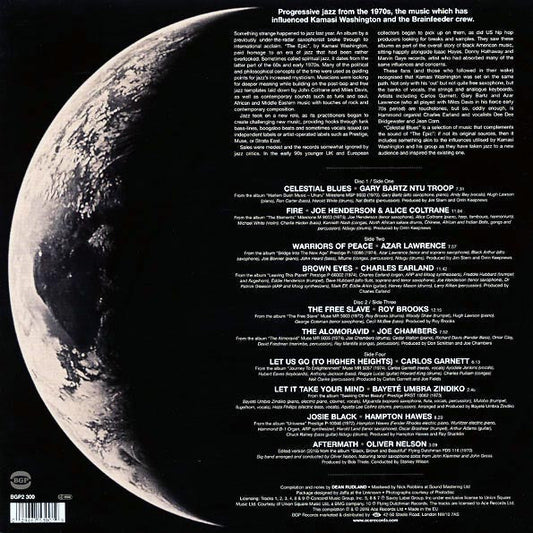 Joe Henderson & Alice Coltrane, Gary Bartz NTU Troop, Roy Brooks, Etc.  LP -  Celestial Blues: Cosmic, Political And Spiritual Jazz 1970 To 1974 (2xLP)