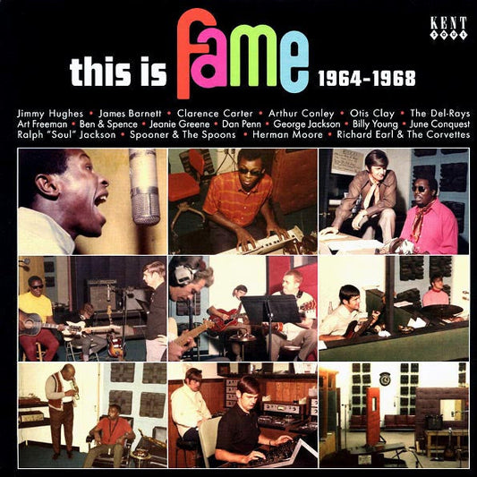 Dan Penn, Otis Clay, Jimmy Hughes, Claremce Carter, Etc.  LP -  This Is Fame 19641968 (2xLP)