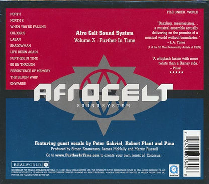 Afro Celt Sound System  CD -  Volume 3: Further In Time (incl. large booklet)