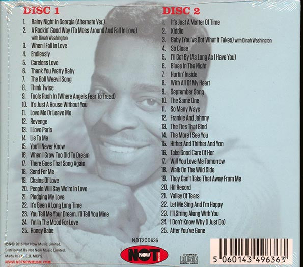 Brook Benton  CD -  The Very Best Of Brook Benton (50 tracks) (2xCD)