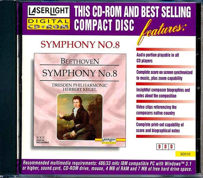 Dresden Philharmonic Herbert Kegel  CD -  Beethoven Symphony No. 8