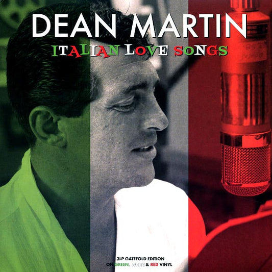 Dean Martin  LP -  Italian Love Songs (3xLP) (green, white, red vinyl)