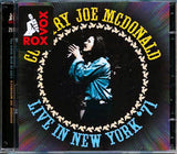 Country Joe McDonald  CD -  Live In New York '71 (2xCD) (remastered)