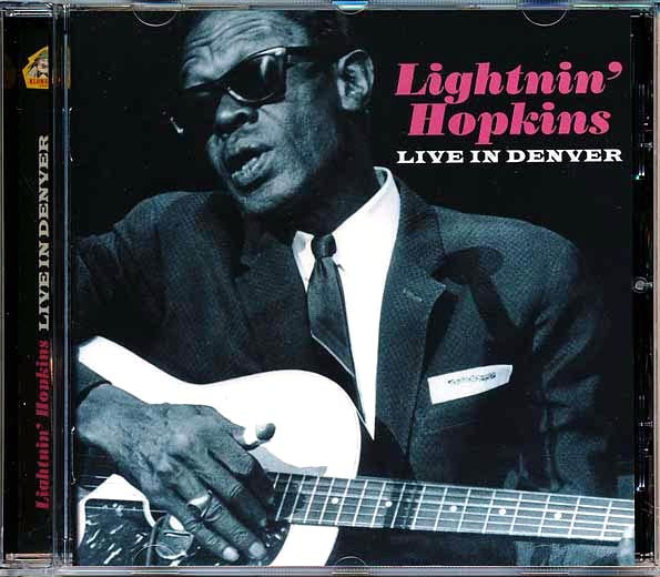 Lightnin' Hopkins  CD -  Live In Denver (remastered)
