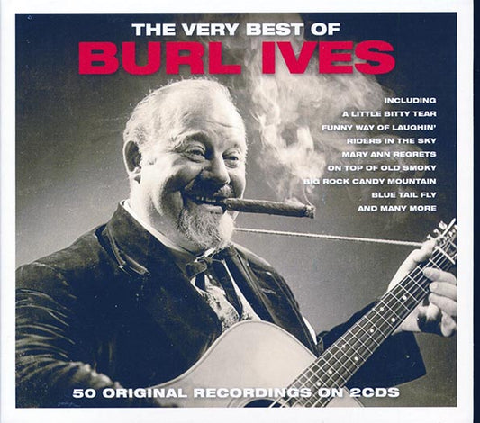Burl Ives  CD -  The Very Best Of Burl Ives (50 tracks) (2xCD) (deluxe 3 fold digipak)