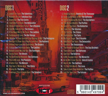Fabulous Four, The Temptations, The 5 Royales, The Dells, Etc.  CD -  Essential Doo Wop Soul (40 tracks) (2xCD)