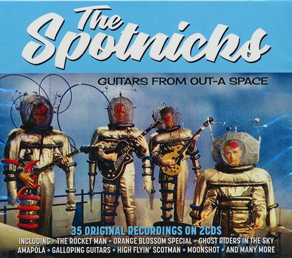 The Spotnicks  CD -  Guitars From Out A Space (35 tracks) (2xCD)