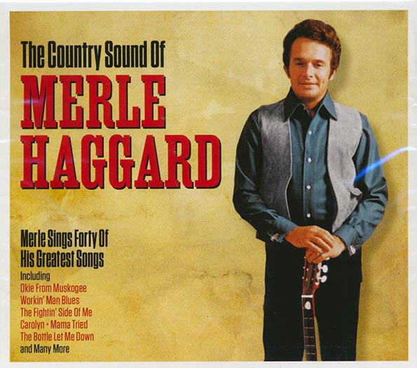 Merle Haggard  CD -  The Country Sounds Of Merle Haggard (40 tracks) (2xCD)