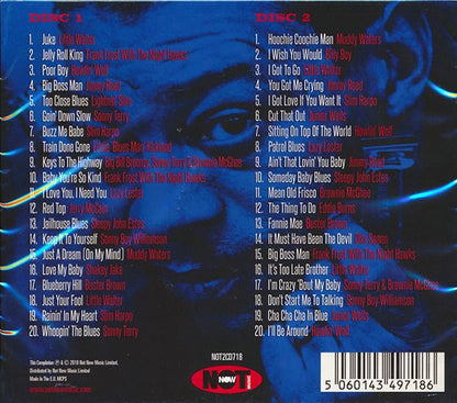 Howlin' Wolf, Slim Harpo, Junior Wells, Etc.  CD -  Harmonica Blues (40 tracks) (2xCD)