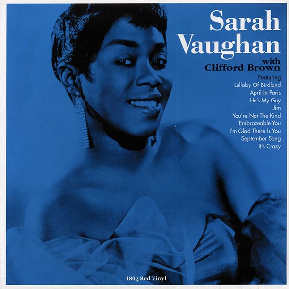 Sarah Vaughan  LP -  Sarah Vaughan With Clifford Brown (180g) (red vinyl)
