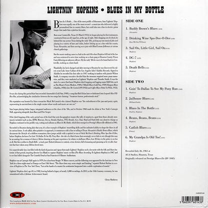 Lightnin' Hopkins  LP -  Blues In My Bottle (180g)