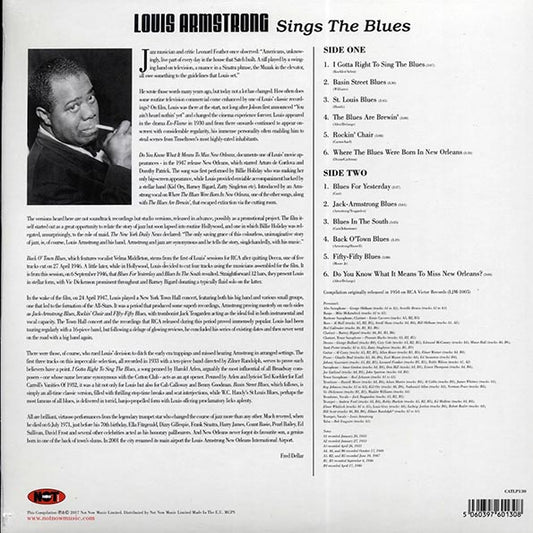 Louis Armstrong  LP -  Sings The Blues (180g)