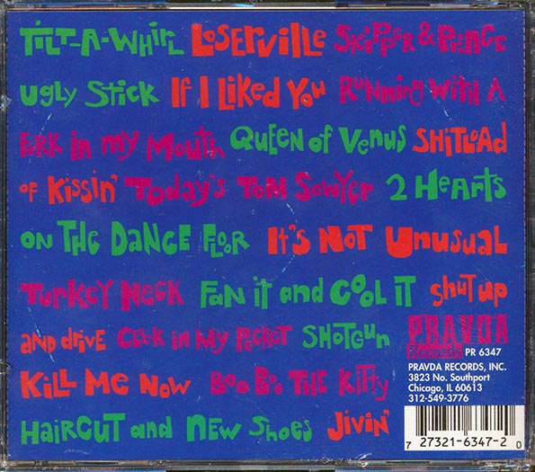 The New Duncan Imperials  CD -  Loserville (22 tracks)
