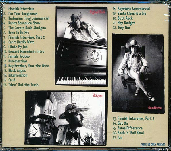 The New Duncan Imperials  CD -  Fried (27 tracks)
