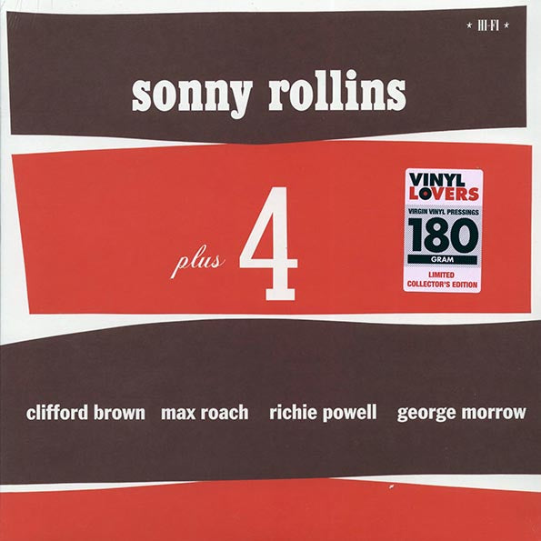 Sonny Rollins  LP -  Plus 4 (ltd. ed.) (180g) (HighDef VV)