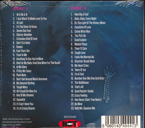Etta James  CD -  The Very Best Of Etta James (47 tracks) (2xCD) (deluxe 3 fold digipak)