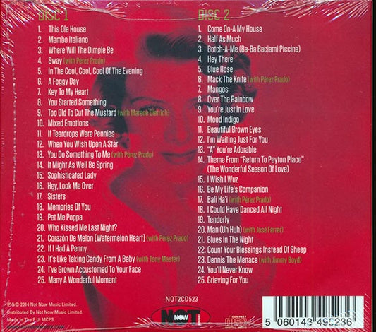 Rosemary Clooney  CD -  Greatest Hits (50 tracks) (2xCD) (deluxe 3 fold digipak) (remastered)