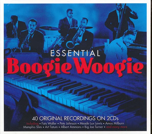 Fats Waller, Pete Johnson, Art Tatum, Memphis Slim, Etc.  CD -  Essential Boogie Woogie (40 tracks) (2xCD) (deluxe 3 fold digipak)