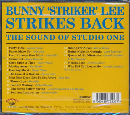 Horace Andy, Alton Ellis, Dennis Brown, Etc.  CD -  Bunny Striker Lee Strikes Back: The Sound Of Studio One