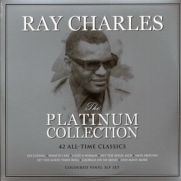 Ray Charles  LP Vinyl Record -  The Platinum Collection (42 tracks) (3xLP Vinyl Record) (colored vinyl)