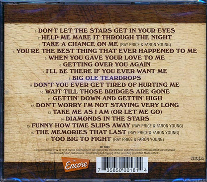 Ray Price  CD -  Don't Let The Stars Get In Your Eyes: 17 Massive Tracks (remastered)
