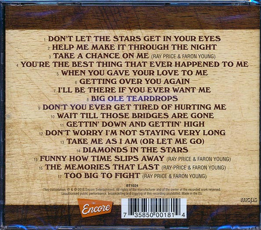 Ray Price  CD -  Don't Let The Stars Get In Your Eyes: 17 Massive Tracks (remastered)