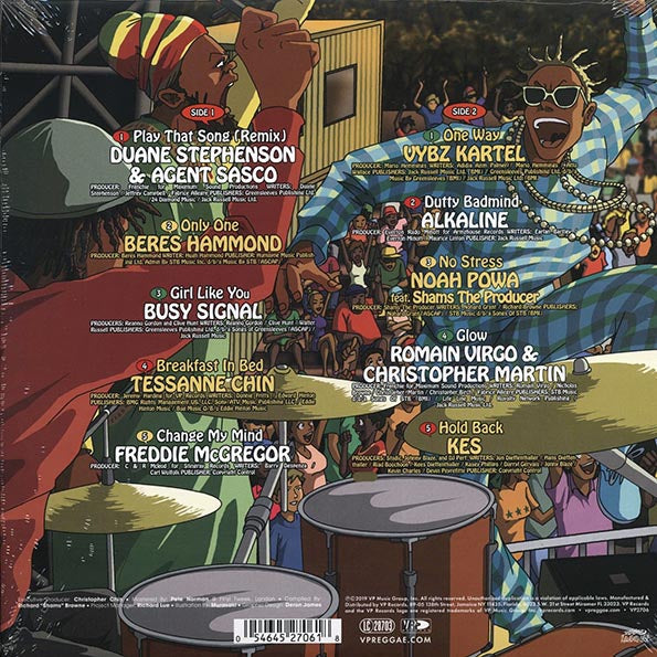 Vybz Kartel, Alkaline, Beres Hammond, Etc.  LP -  Strictly The Best Volume 60