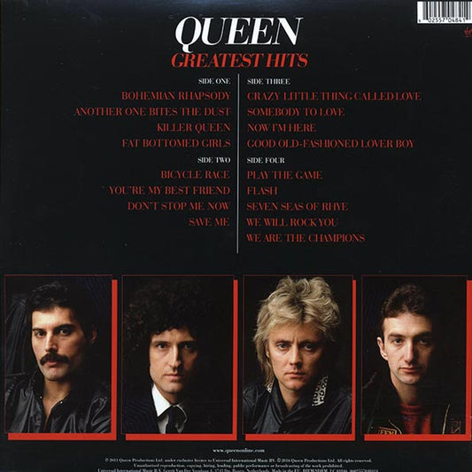 Queen  LP -  Greatest Hits (stereo) (2xLP) (incl. mp3) (180g) (remastered)