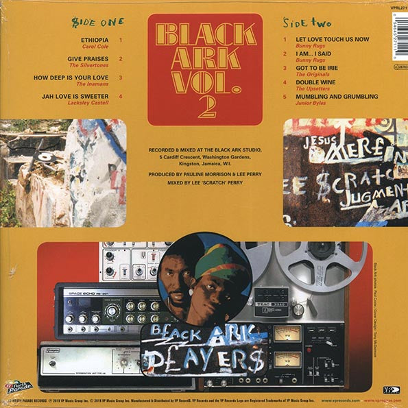 Lacksley Castell, The Upsetters, Carol Cole, Jr. Byles, Etc.  LP -  Black Ark Volume 2