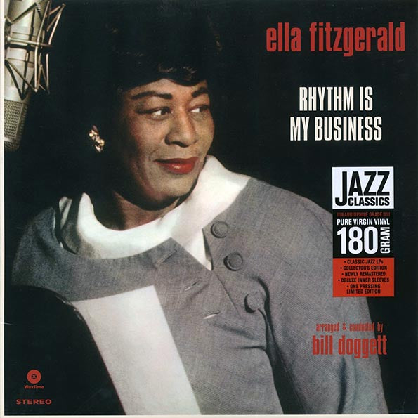 Ella Fitzgerald  LP -  Rhythm Is My Business (+ 3 bonus tracks) (DMM) (ltd. ed.) (180g) (HighDef VV) (remastered)