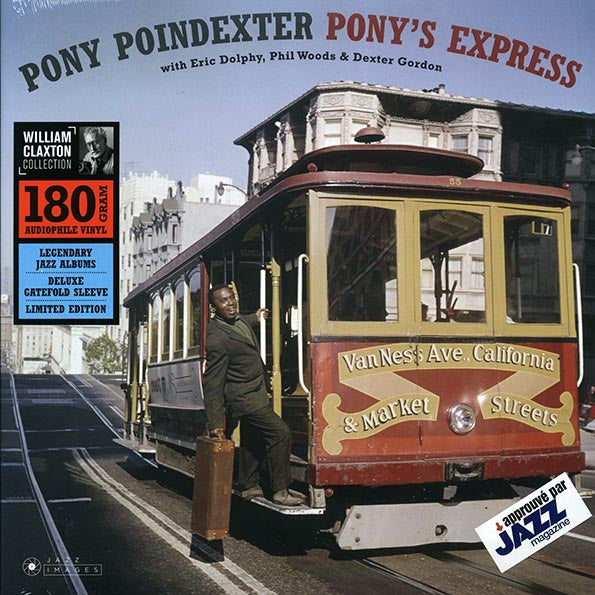 Pony Poindexter  LP -  Pony's Express (+ 2 bonus tracks) (ltd. ed.) (180g) (HighDef VV)
