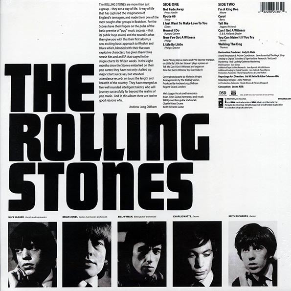 The Rolling Stones  LP -  England's Newest Hit Makers (remastered)