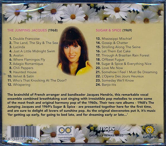 The Jumping Jacques  CD -  Let Them Eat Cake: The Jumping Jacques + Sugar & Spice (2 albums on 1 CD) (24 tracks) (remastered)