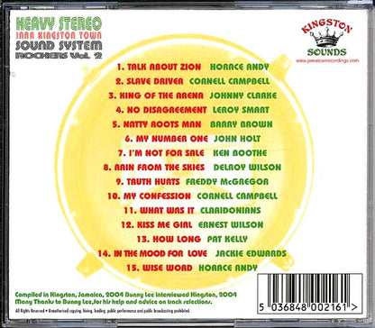 Leroy Smart, Barry Brown, Cornell Campbell, Etc.  CD -  Sound System Rockers Volume 2: Heavy Stereo Inna Kingston Town